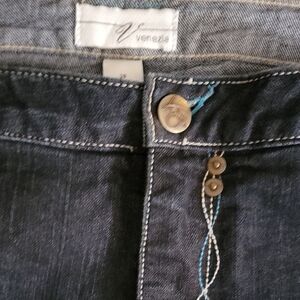 Venezia Indigo Denim Trouser Skirt